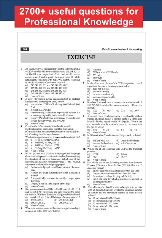 Disha The All New Professional Knowledge for IBPS & SBI Specialist IT Officer Bank Exams with PYQs & 15 Practice Sets 9th Edition