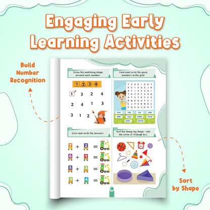 555 Adventure Activity Book for Kids, Theme Based Activity with Puzzles, Mazes, Scribbles & Brain Games, Includes 500+ Free Worksheets & Parenting Tips
