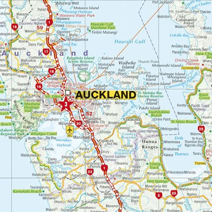 New Zealand Marco Polo Map