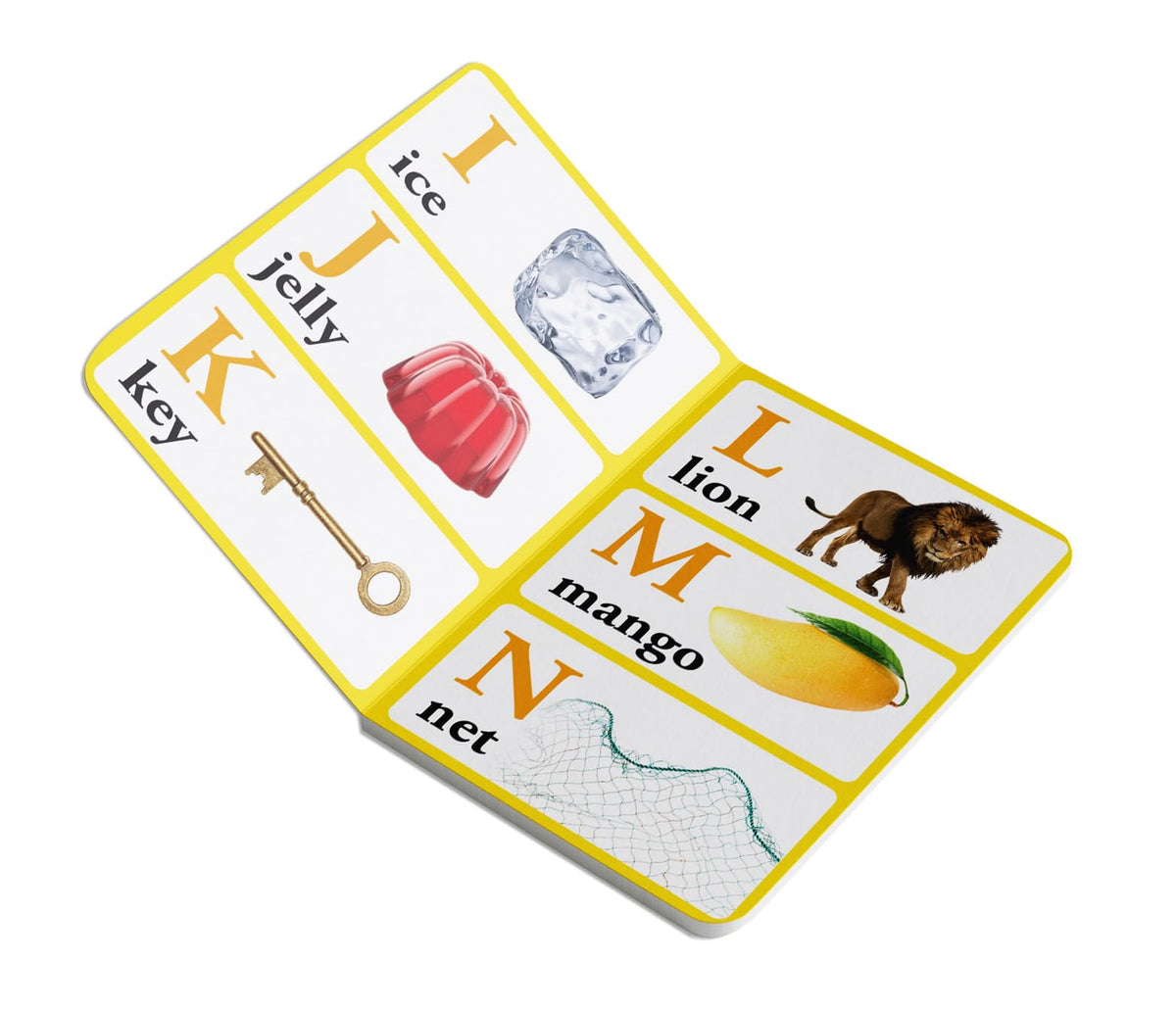 Abc - Board Book For Kids | Large Font | Age 0–5 Years | Early Alphabets Learning | Bold Letters | Bright Pictures | Letter Recognition | Babies | Toddlers | Preschoolers | Latest Edition