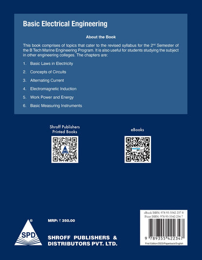 Basic Electrical Engineering (Elstan's® Marine Engineering Series)