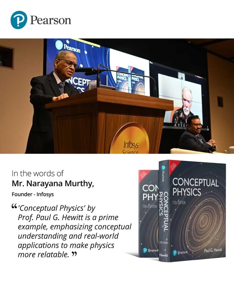 Conceptual Physics - Paul G. Hewitt [Highly Recommended by Narayan Murthy], 13e - Pearson