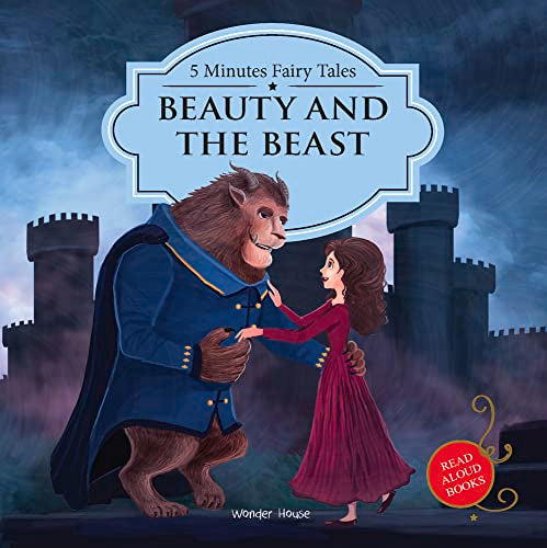 5 Minutes Fairy tales Beauty and the Beast : Abridged Fairy Tales For Children (Abridged and Retold) book cover