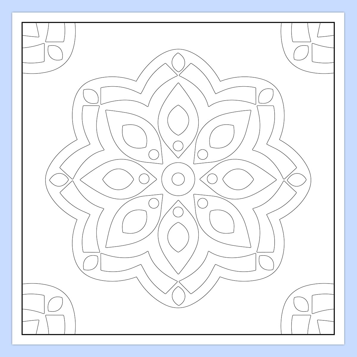Mandala Colouring Book for Kids | Best Selling Mandala Art Kit in India | Premium Quality Drawing & Painting Book for Kids | Two Brothers Publications