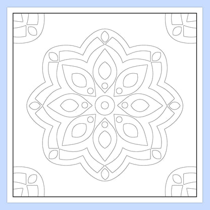 Mandala Colouring Book for Kids | Best Selling Mandala Art Kit in India | Premium Quality Drawing & Painting Book for Kids | Two Brothers Publications
