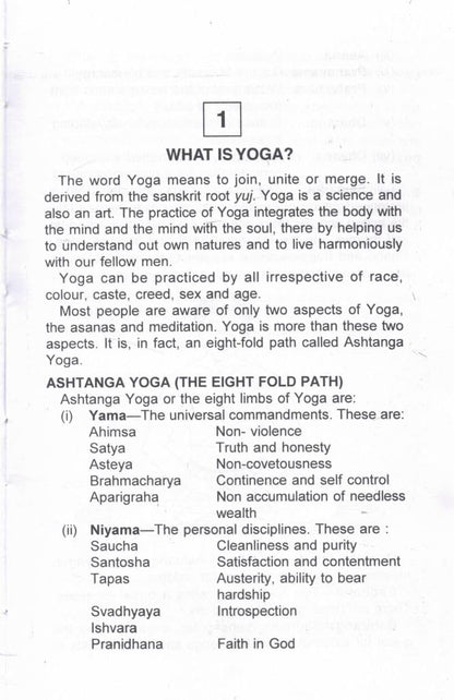 Yoga for All Book | Simple Yogic Exercises for All Age Groups | Beginner-Friendly Yoga Guide for Health & Wellness