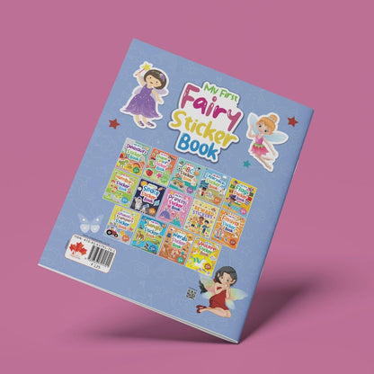 Sticker Books (Set of 4 Books) - Fairy, Jungle, Words, Unicorn - Activity Books for Kids - Stickers for Children - Age 3+ Years