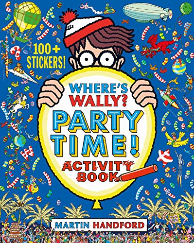 Wheres Wally? Party Time! book cover