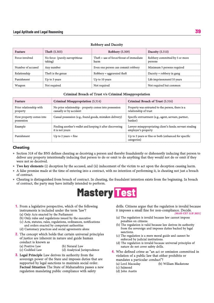 Arihant MAH CET LLB 3 Years Entrance Exam 2027 | Complete Guide for Legal Aptitude, Legal Reasoning, GK, English & Logical Reasoning | 3000+ MCQs, Chapterwise PYQs & Solved Paper 2026