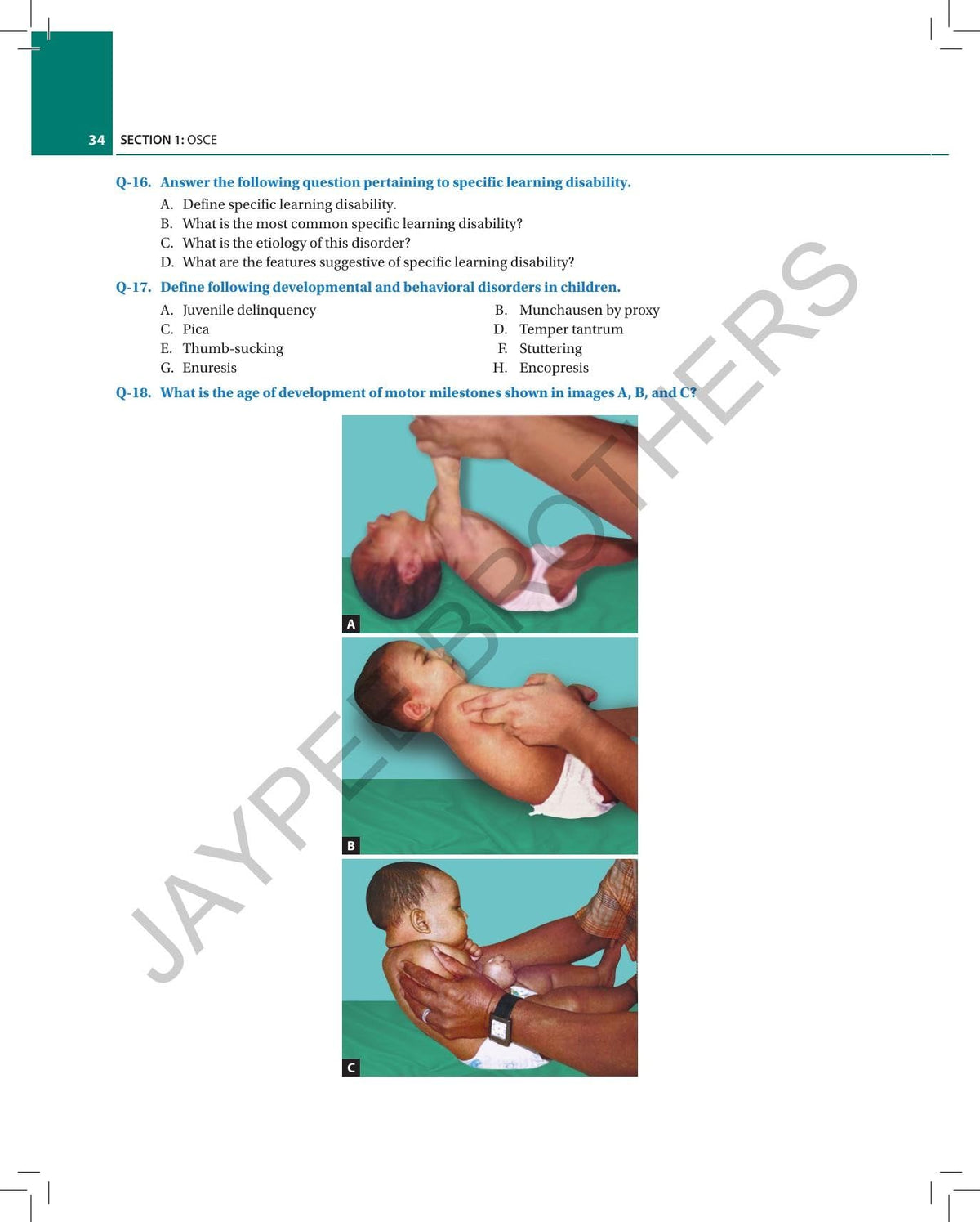 Essentials for PG Pediatric Exam: OSCE, Spotters, Viva and Procedures for DNB, MD, Diploma and MRCPCH Exams | 600+ OSCEs Across 26 Subjects | Spotter Diagnosis and Detailed Viva Q&A: 1