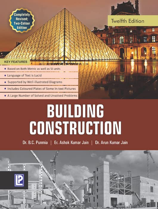 Building Construction by B.C. Punmia book cover