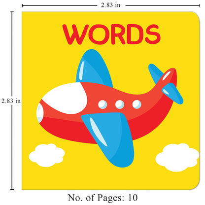 My First Words – Mini Early Learning Board Book | Discover First Words with Bright Pictures of Everyday Objects, Animals & Food | Durable Pocket-Sized ... (Ages 1–3 Years) (My First Early Learning)