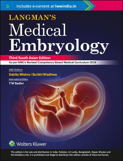 Langman's Medical Embryology, Third South Asian Edition