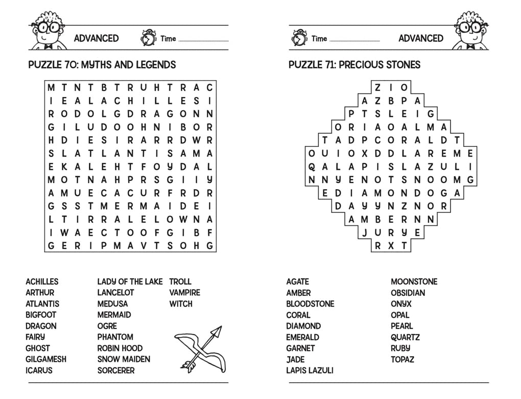 Wordsearches for Clever Kids (R): Dealing with Dilemmas