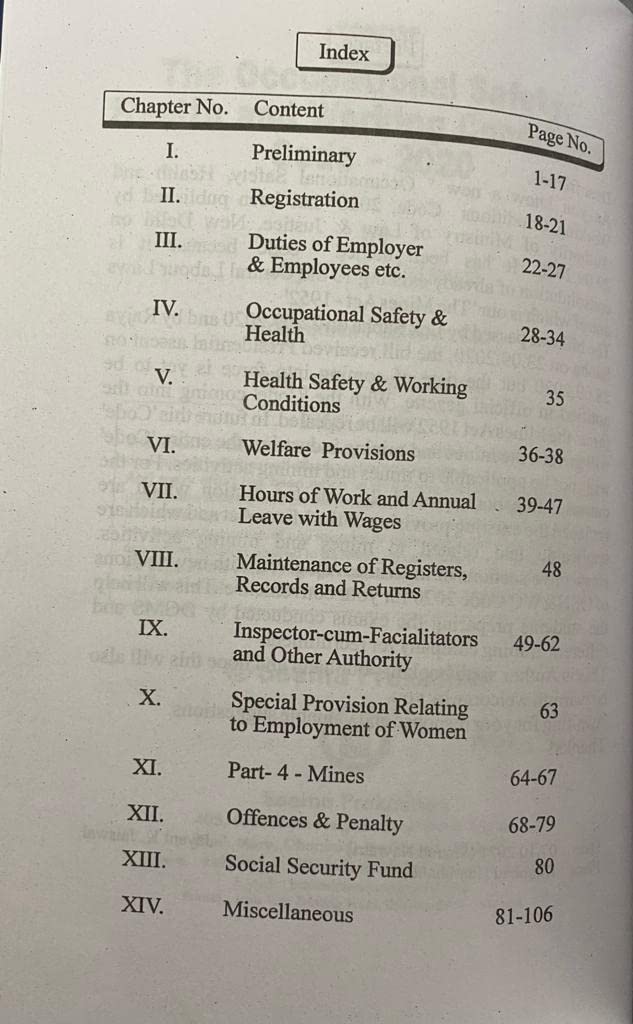 OSHWCC-2020, The Occupational Safety, Health and working conditions Code-2020, Mining Book, Mining Exam Book, DGMS Exam,1st &2nd Class, Overman, ... Exam, Seema Prakashan, J K Jaiswal