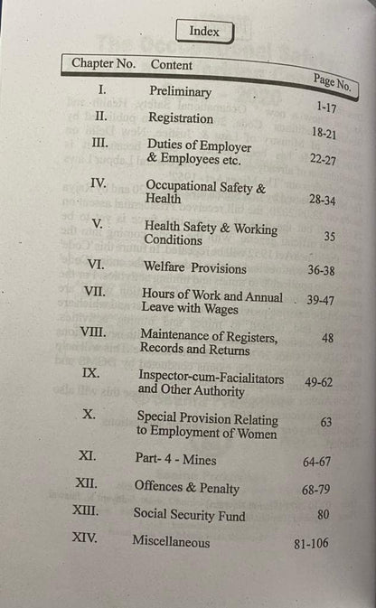 OSHWCC-2020, The Occupational Safety, Health and working conditions Code-2020, Mining Book, Mining Exam Book, DGMS Exam,1st &2nd Class, Overman, ... Exam, Seema Prakashan, J K Jaiswal