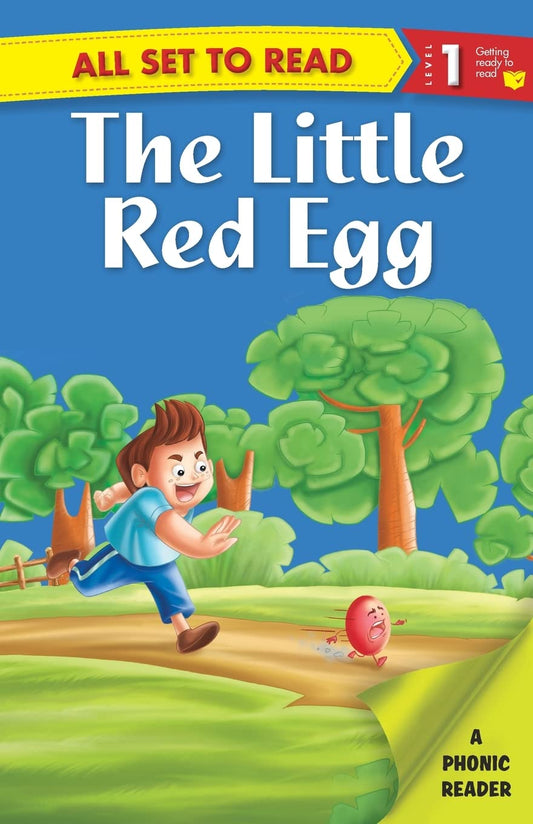 All set to Read- A Phonic Reader- The Little Red Egg- Readers for kids by Om Books Editorial Team (Author) book cover