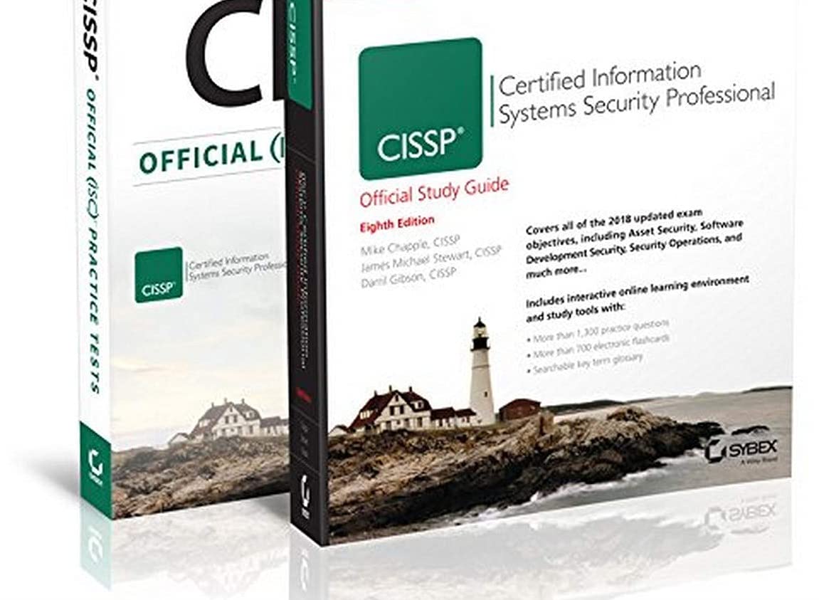 (ISC)2 CISSP Certified Information Systems Security Professional Official Study Guide & Practice Tests Bundle