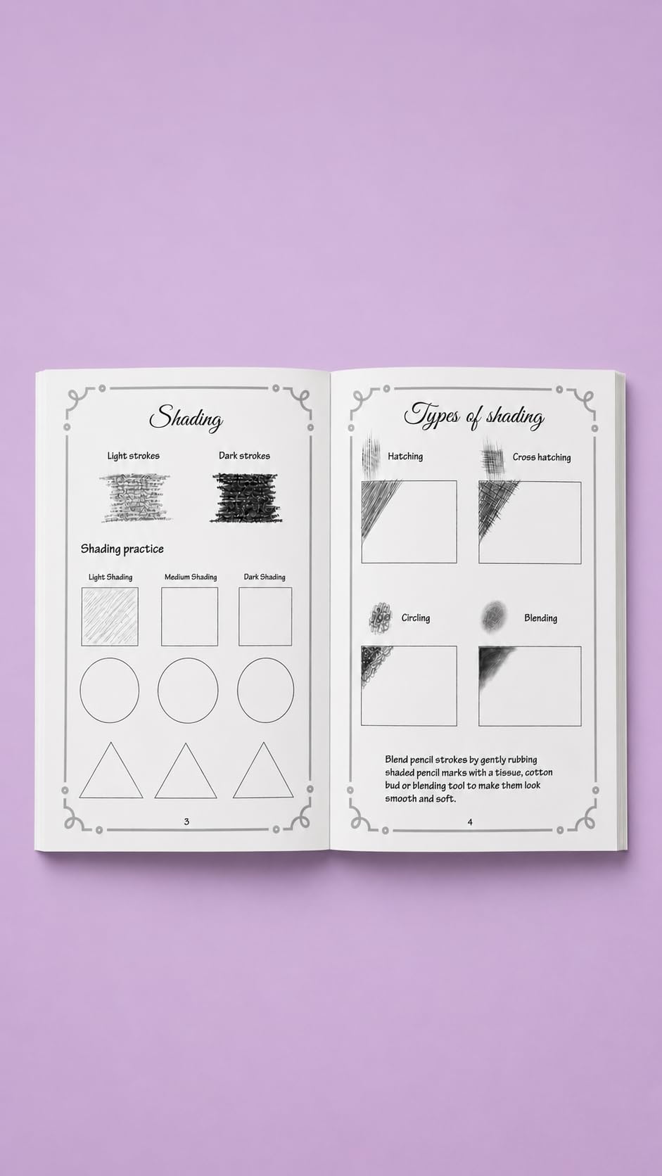 Learn Pencil Drawing Book, Step-by-Step Guide for Beginners, Shading and Blending, Ages 4+: 1 (Pencil Drawing beginner)