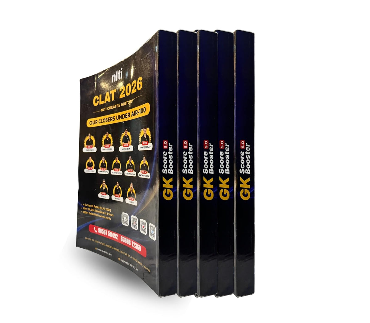 NLTI GK Score Booster Booklet for CLAT 2027 II 2000+ Most Expected GK & Current Affairs Questions for CLAT & AILET 2027