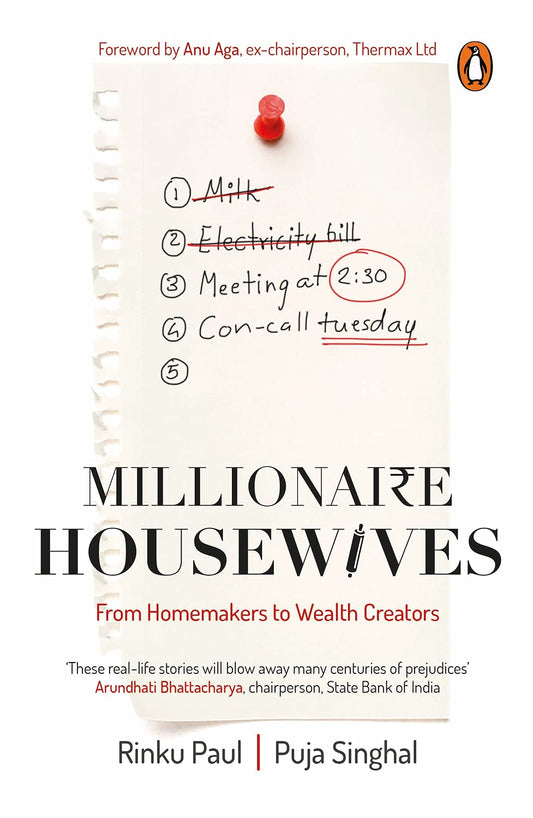 Millionaire Housewives: From Homemakers to Wealth Creators by Rinku Paul book cover