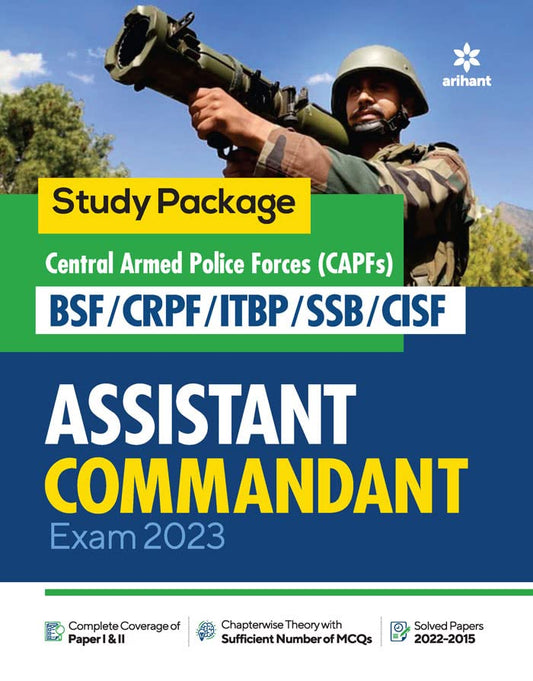 CAPF Assistant Commandant Guide 2023 book cover