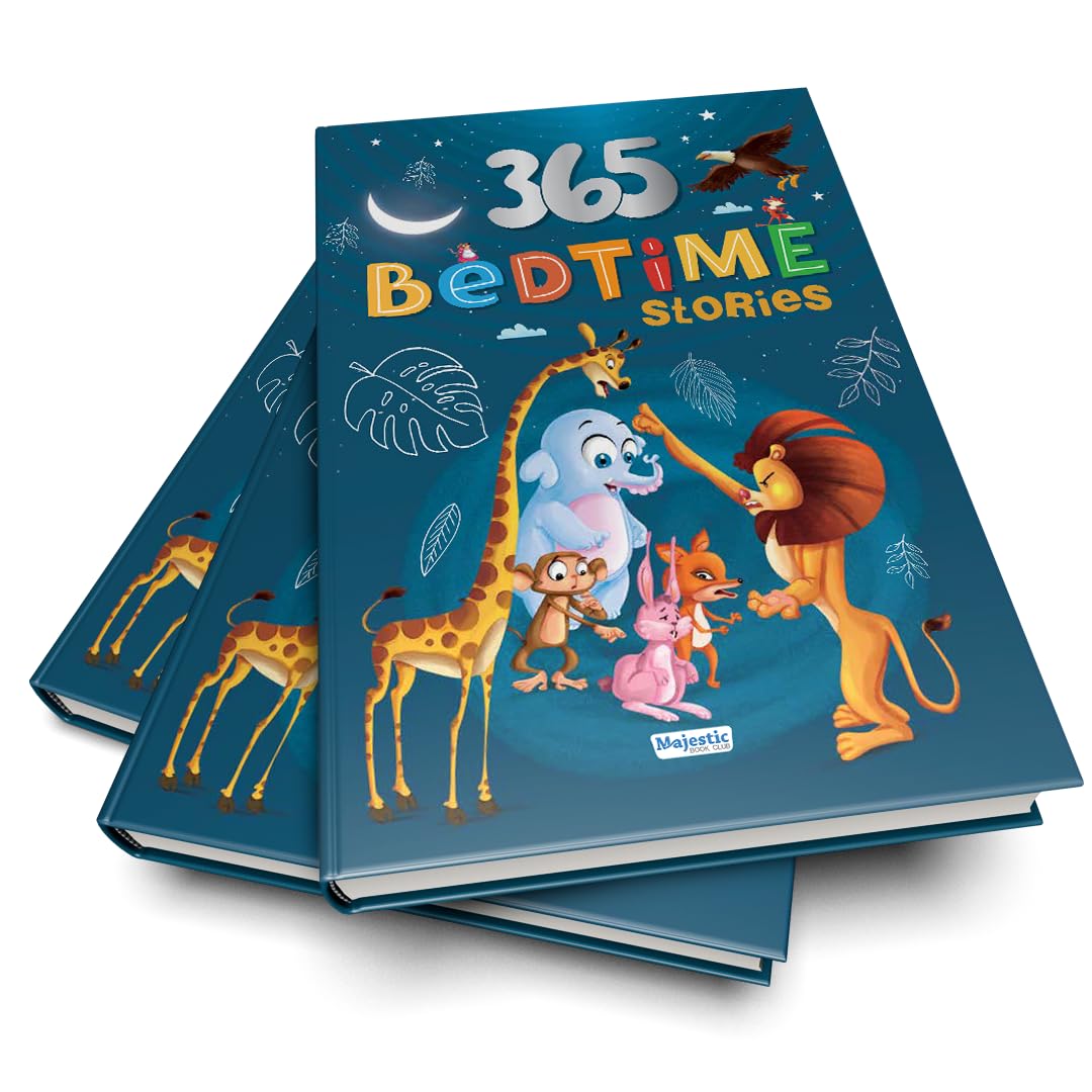 365 Bedtime Stories For Children | 365 Illustrated Bedtime Stories With Colourful Pictures for Children