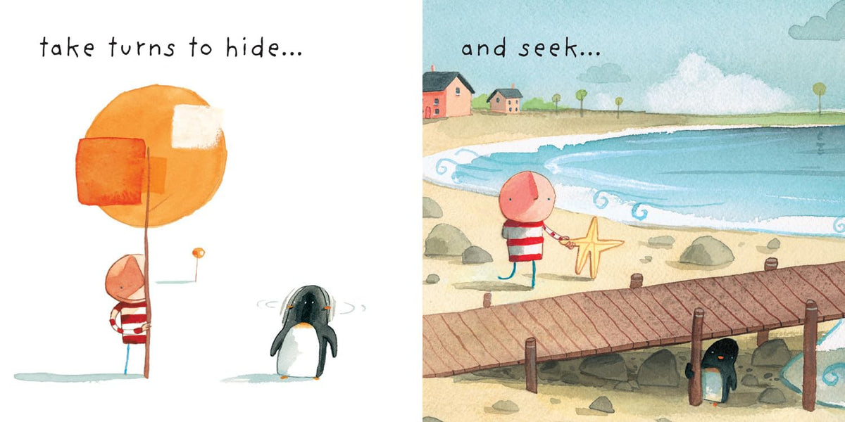 The Boy and Penguin Little Library: A collection of 4 mini board books from the creator of Lost and Found – the perfect gift for babies and toddlers!