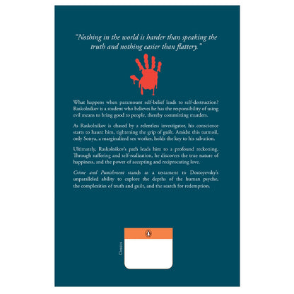 Penguin Select Classics: Crime And Punishment: (Original, Unabridged Classic, Premium Hardbound Collector's Edition, Ideal for Gifting)