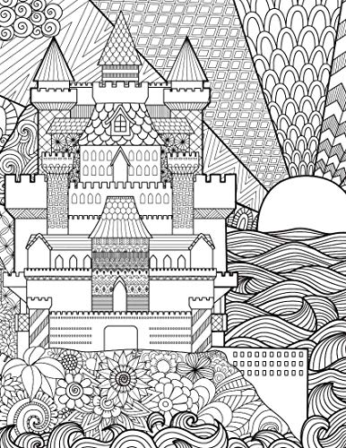 Fantasy Adult Colouring Book for Relaxation & Mindfulness | Imaginative Illustrations to Colour Your Way to Calm and Creativity