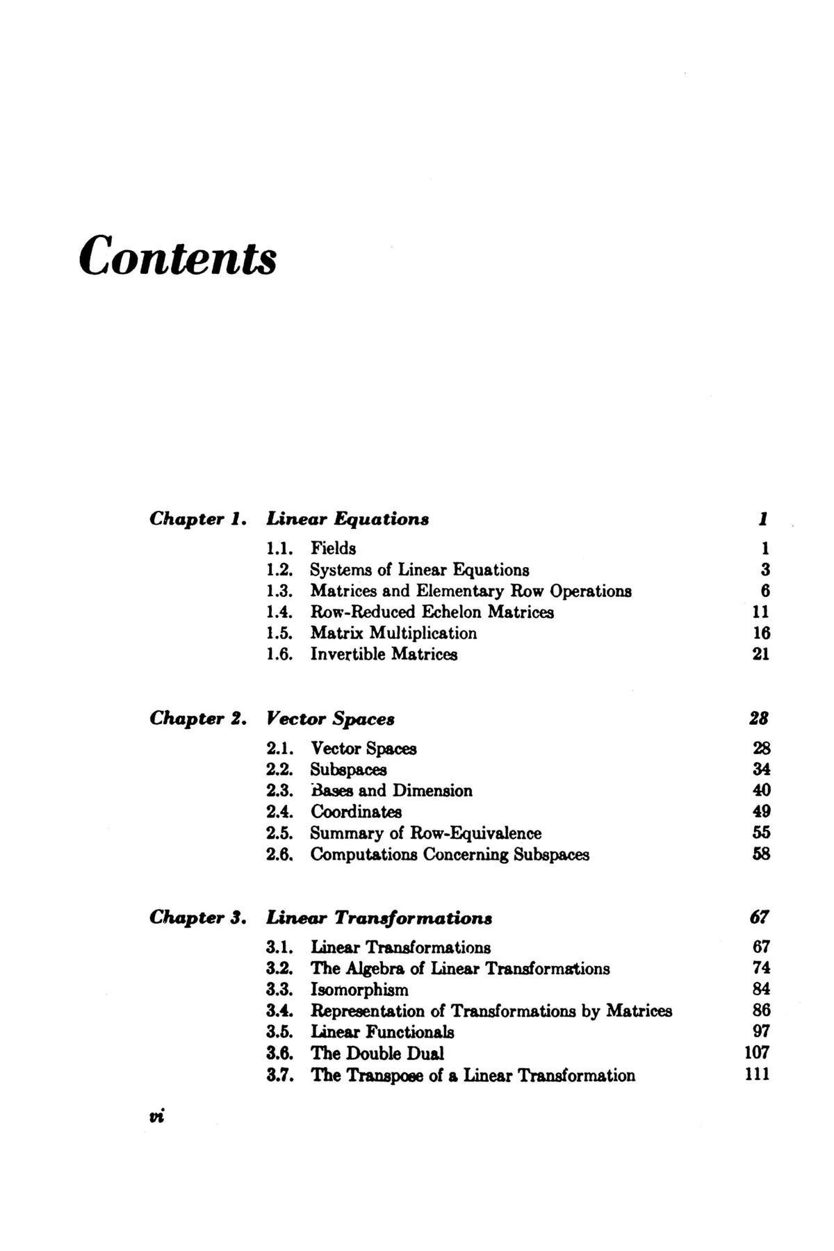 Linear Algebra 2e