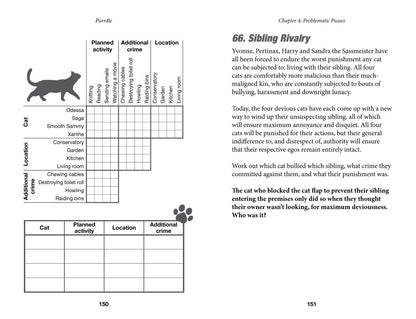 Purrdle: 75 More Feline Crime Puzzles to Solve Using Logic, Skill & the Power of Catnaps (Meowdle)