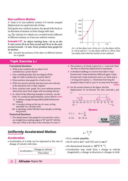 Arihant All in One Physics Class 11 for CBSE Exam 2026-27 | NCERT Based Complete Theory, Practice Exercises, CBQs, A-R, Sample Papers & Mind Maps | Revised Edition as per Latest Syllabus