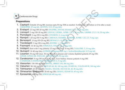 Pharmacological Classification of Drugs with Doses and Preparations, 7/E for MBBS Students & NEET PG | Ready Reckoner of Drug Classification Charts, Doses, Brand Names and Complimentary Drug Atlas: 1
