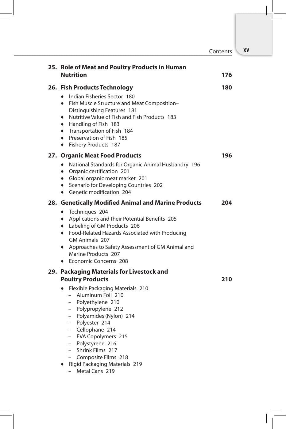 OUTLINES OF MEAT SCIENCE & TECHNOLOGY