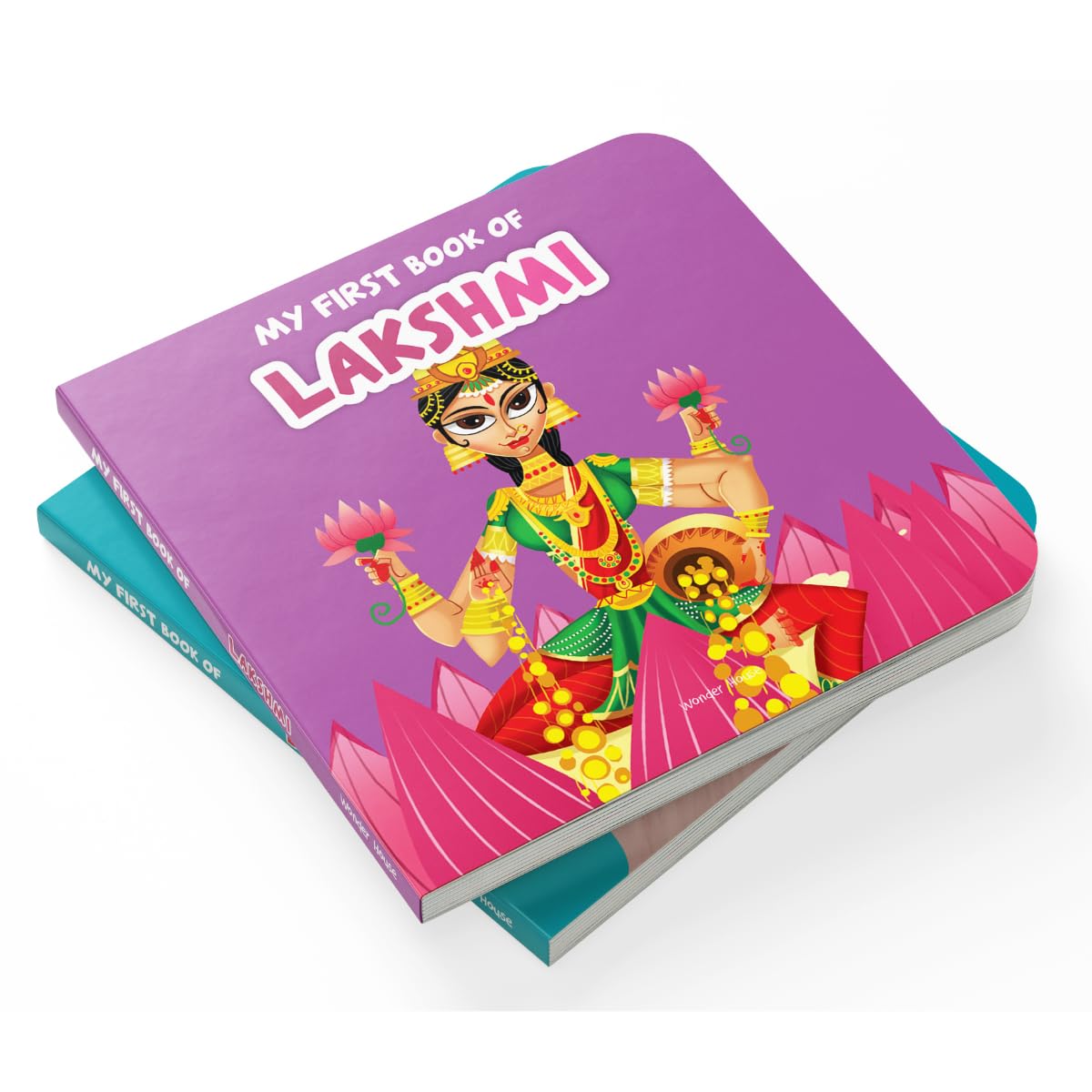 My First Library Of Hindu Gods And Goddesses (12 Board Book Set) Age 2–6 Years | Illustrated Spiritual Stories | Indian Mythology | Ganesha | Krishna | Shiva & More | Early Learning | Latest Edition