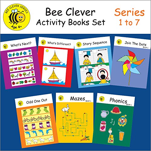 Bee Clever Activity Books Set: Series 1 to 7
 book cover