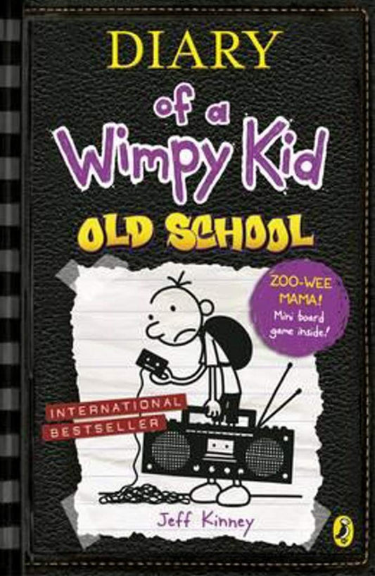 Diary of a Wimpy Kid: Old School (Book 10) by Jeff Kinney book cover