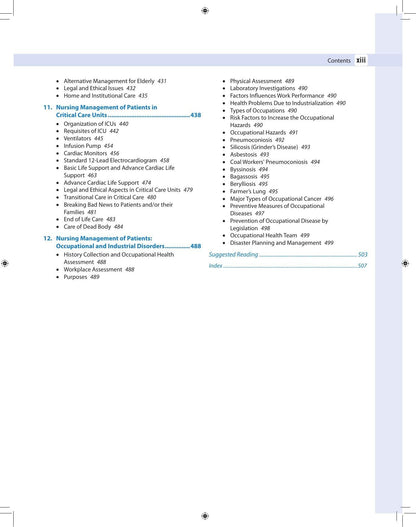 Adult Health Nursing-II: Medical Surgical Nursing, 2/E for BSc Nursing 4th Semester Students | As per Revised INC Syllabus with Comparative Tables, Colour Illustrations, PYQ MCQs and Flash Cards