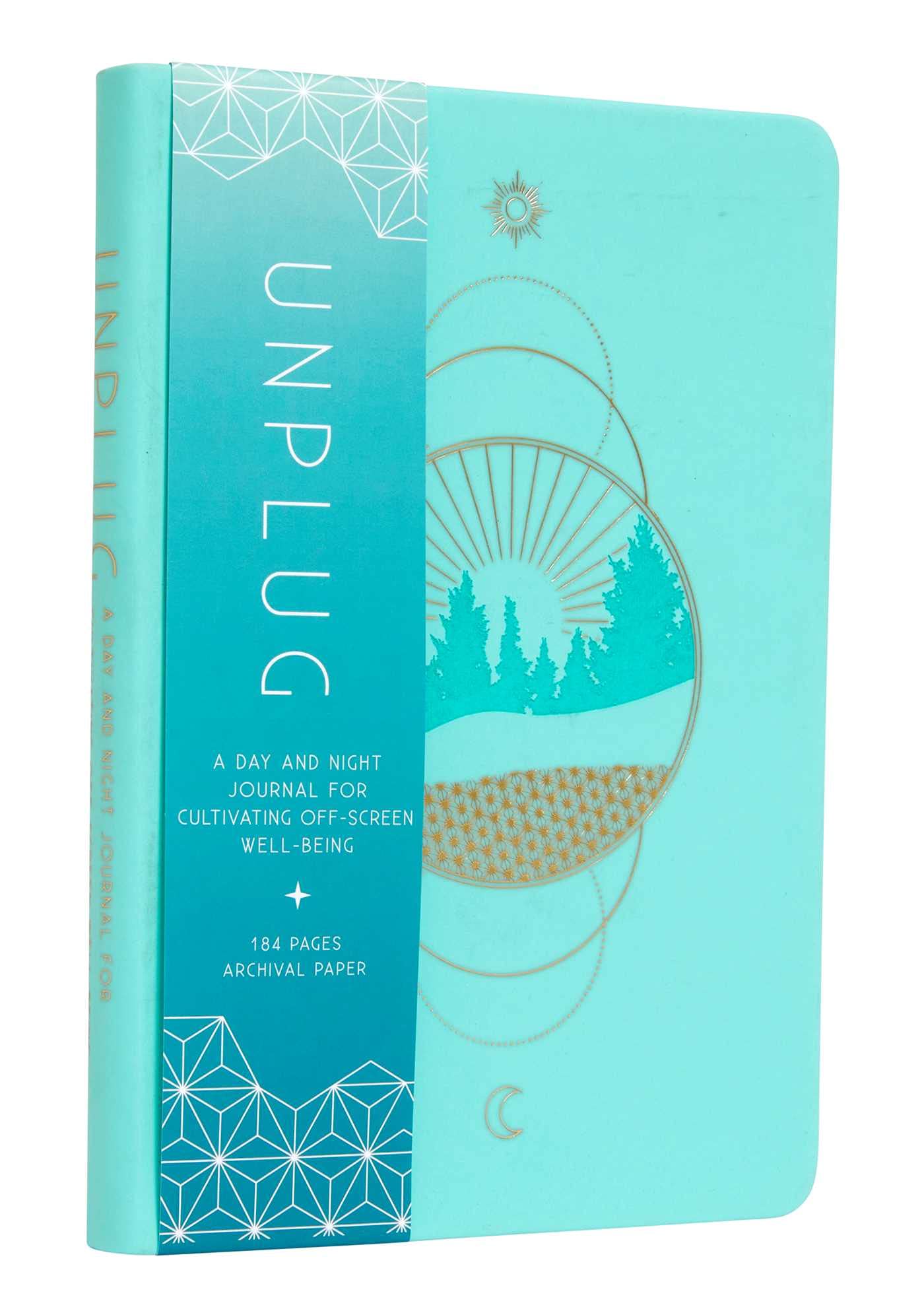 Unplug : a Day and Night Reflection Journal (90 Days) book cover