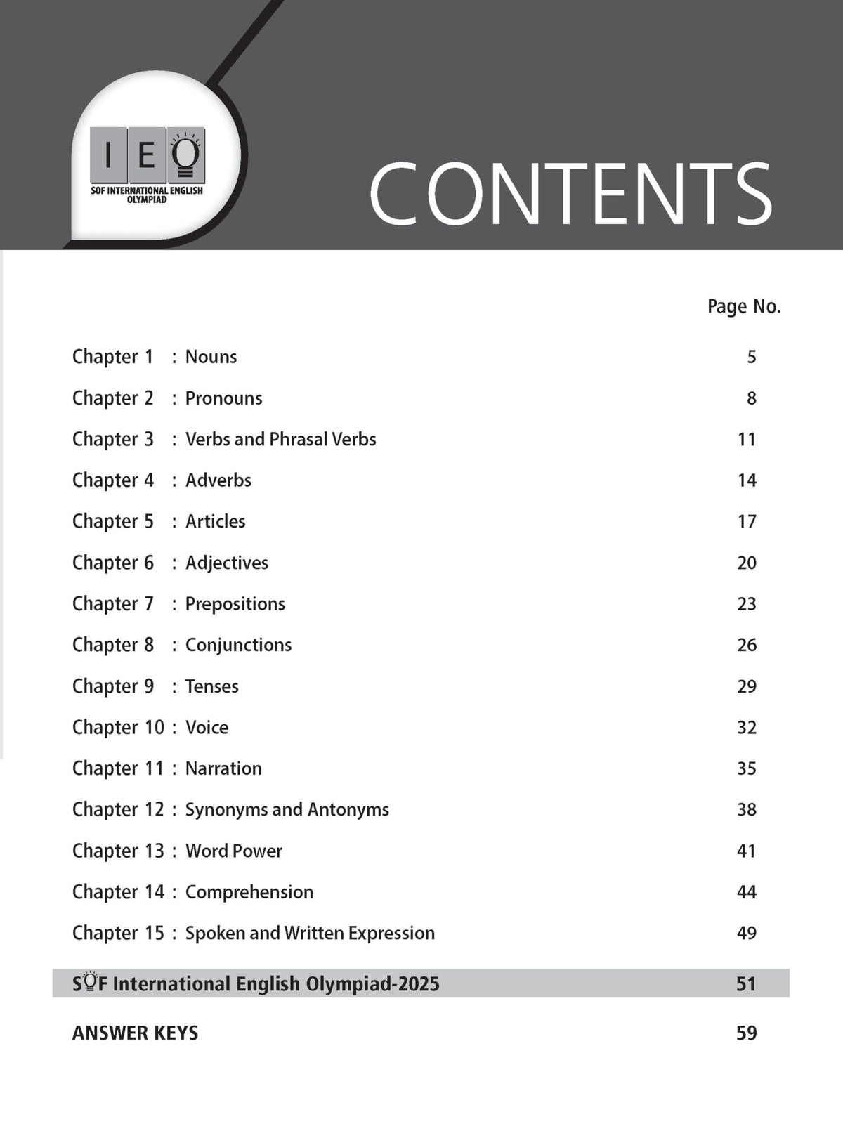 MTG International English Olympiad (IEO) Workbook Class 6 - Chapter-wise MCQs with Achievers Section - SOF Olympiad Books For 2026-27 Exam