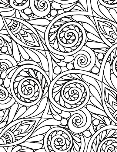 Patterns Adult Colouring Book for Peace & Relaxation | Intricate Designs and Beautiful Motifs for Creative Expression and Stress Relief