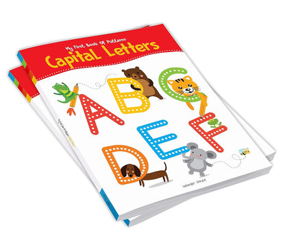 My First Book of Patterns: Capital Letters – Write and Practice Line Patterns and Capital Letters A to Z | Pre-Writing and Alphabet Tracing Workbook for Kids Ages 3–5 | 2+ Hours of Early Writing Fun