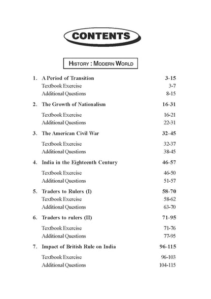Arun Deep’s ICSE History & Civics Class 8 Self-Help – Latest Syllabus Edition