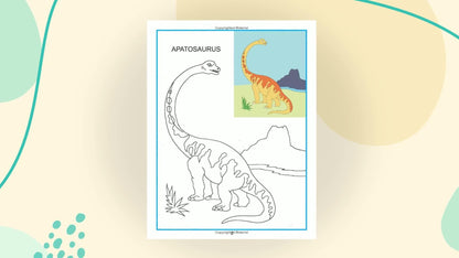 Dinosaurs Colouring Book for Kids Age 3–8 | Creative Colouring Pages with Fun Prehistoric Creatures | Engaging Activity to Boost Creativity, Focus & Motor Skills | Ideal for Preschool, Kindergarten & Young Artists