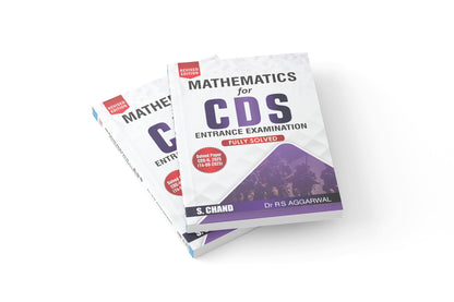 Mathematics for CDS (Combined Defence Services Entrance) Exam Book 2026 - 2027 | Maths Chapter-wise Best PYQ Previous Years Solved Question Papers | OTA, IMA AFA, AFCAT Exams | in English Medium