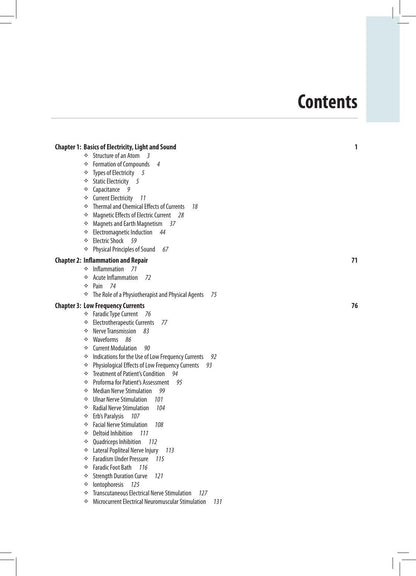 Textbook of Electrotherapy, 4/E for BPT and MPT Physiotherapy Students | Electrotherapy Modalities Guide: Low, Medium and High Frequency Currents, Ultrasound, Laser and Cryotherapy