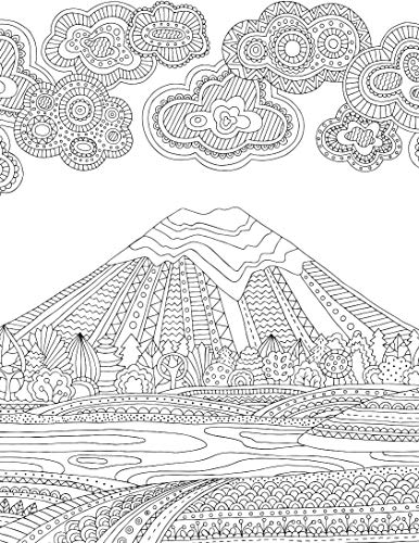 Nature Adult Colouring Book for Peaceful Creativity and Stress Relief | Beautiful Designs Inspired by Flowers, Birds, Butterflies & More for Relaxation and Mindful Expression