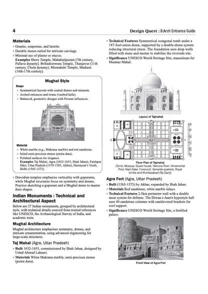 Arihant B.Arch Entrance Exam Guide 2027 for NATA & JEE (B.Arch) | Aptitude, Drawing & Mathematics | Chapterwise Theory, Practice Exercises, Authentic Questions & Solved Paper 2026