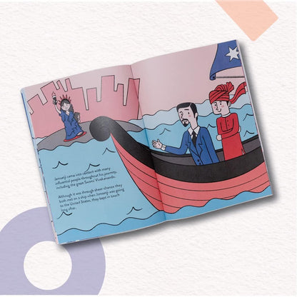 Yug Media: Jamsetji Tata Biography Story Book for Kids | Illustrated Inspirational Book with Colourful Pictures | Fun Learning Activity Book | Story books for 3+ year old | Includes 5 Interactive Activities | Story of Vision, Leadership & Innovation
